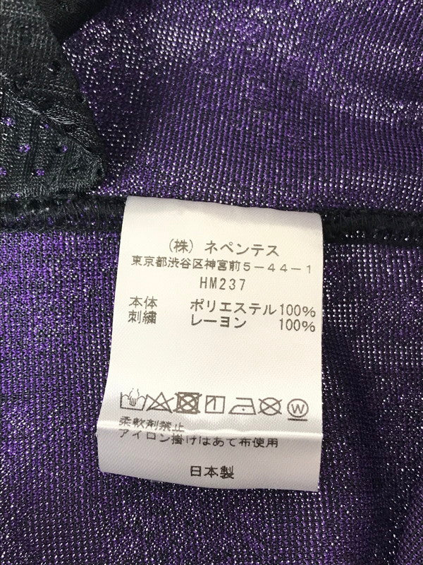 【中古品】【メンズ】 NEEDLES ニードルス TRACK PANTS HM237 総柄 トラックパンツ ボトムス 151-260523-rt-06-tagh サイズ：S カラー：パープル 万代Net店