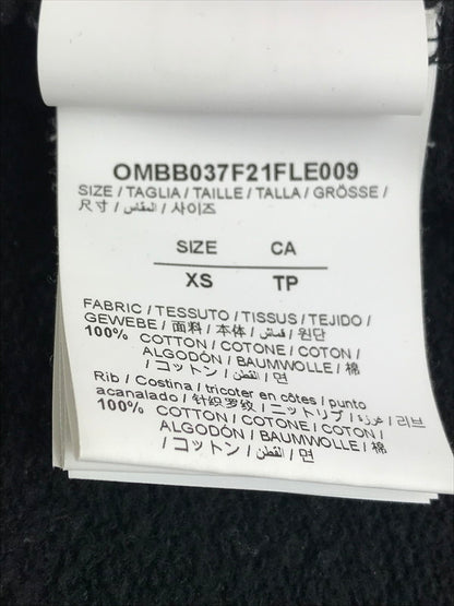 【中古品】【メンズ】 CARAVAGGIO LUTE OVER HOODIE OMBB037F21FLE009 カラヴァッジョ リュート オーバー フーディー 142-250914-rt-10-tag サイズ：XS カラー：ブラック 万代Net店