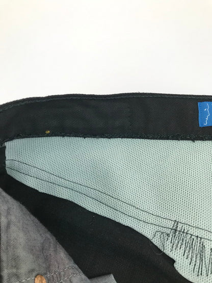 【現状渡し品】【メンズ】 INNOCENCE NYC イノセンス ニューヨーク LEATHER PATCH DENIM PANTS INLPDM01 レザーパットワークデニムパンツ ジーンズ 153-250618-hi-18-tag カラー：ブラック 万代Net店