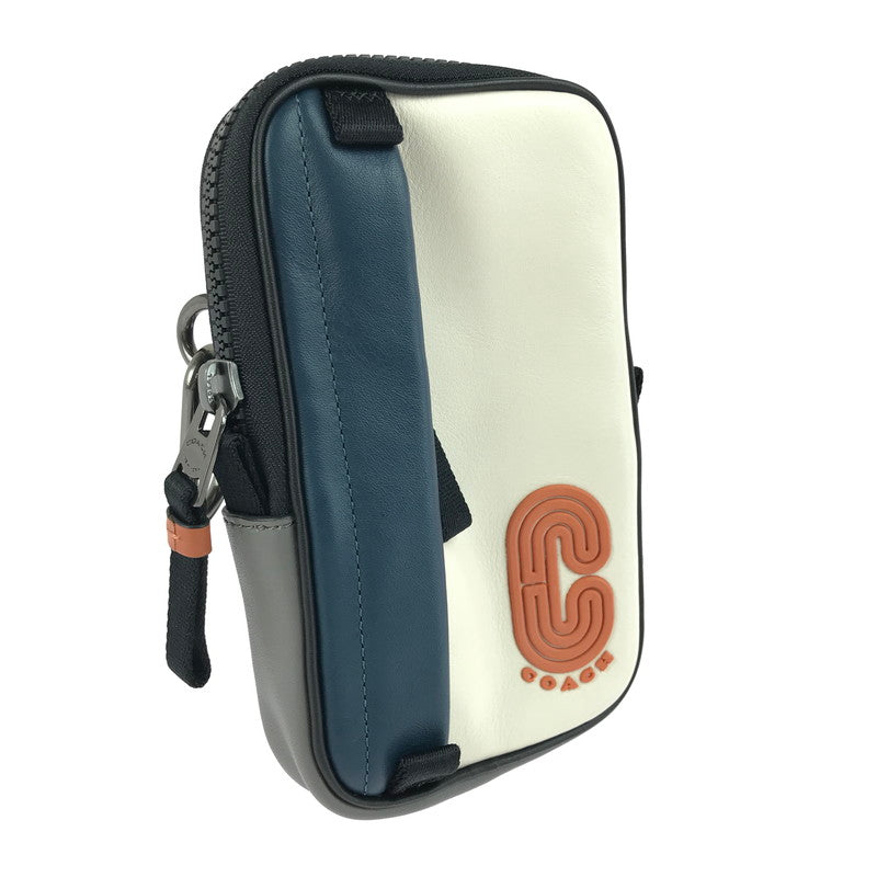 【中古美品】【メンズ】 COACH コーチ NS HYBRID PHONE POUCH 91259 NS ハイブリッド フォンポーチ カバン 180-250518-hi-01-tag カラー：マルチカラー 万代Net店
