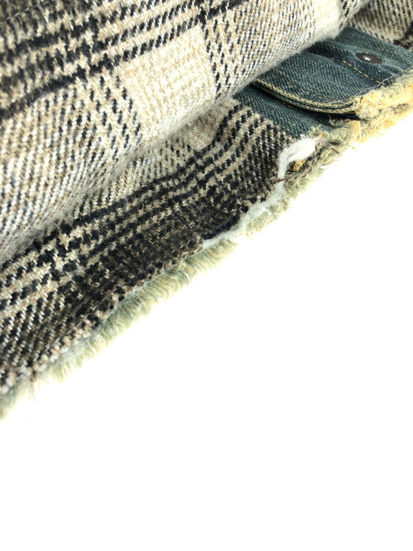 【中古美品】【メンズ】 MARTINE ROSE マーティン ローズ 24AW CUT DENIM JACKET 236WD02501 24年秋冬 カット デニム ジャケット アウター 141-251225-rt-17-tag サイズ：XS カラー：インディゴ 万代Net店