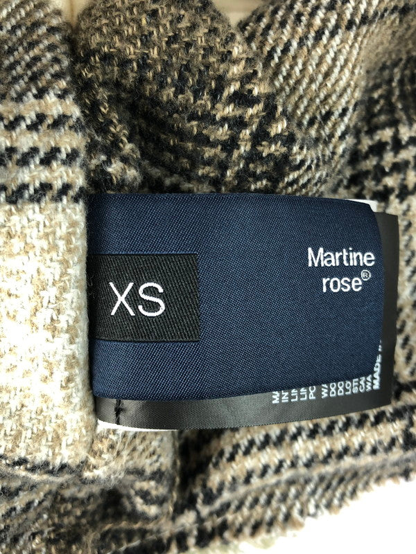 【中古美品】【メンズ】 MARTINE ROSE マーティン ローズ 24AW CUT DENIM JACKET 236WD02501 24年秋冬 カット デニム ジャケット アウター 141-251225-rt-17-tag サイズ：XS カラー：インディゴ 万代Net店