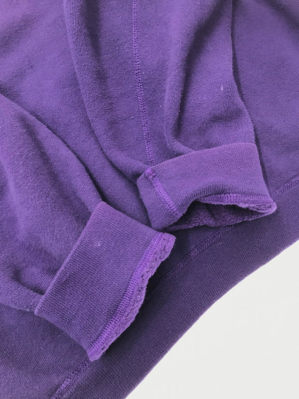 【中古品】【メンズ】 USED ユーズド 70's～80's LAVAL SWEAT SHIRT 70～80年代 カレッジ3段 ラグラン スウェット シャツ トレーナー トップス 146-260508-ty-01-tag サイズ：不明 下記参照 カラー：パープル 万代Net店