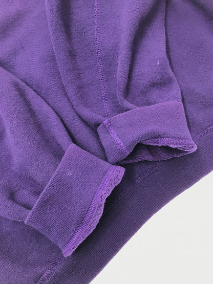 【中古品】【メンズ】 USED ユーズド 70's～80's LAVAL SWEAT SHIRT 70～80年代 カレッジ3段 ラグラン スウェット シャツ トレーナー トップス 146-260508-ty-01-tag サイズ：不明 下記参照 カラー：パープル 万代Net店