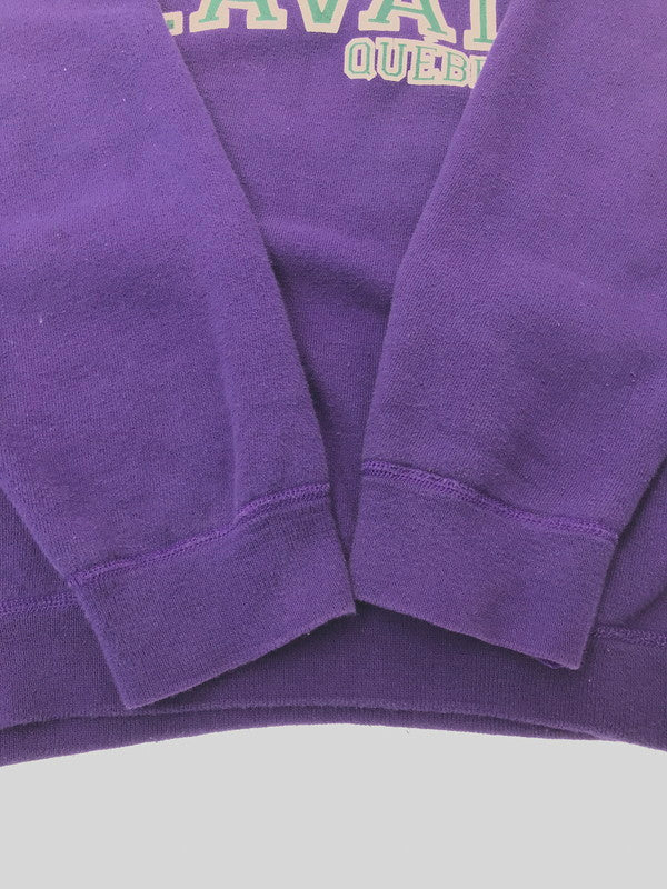 【中古品】【メンズ】 USED ユーズド 70's～80's LAVAL SWEAT SHIRT 70～80年代 カレッジ3段 ラグラン スウェット シャツ トレーナー トップス 146-260508-ty-01-tag サイズ：不明 下記参照 カラー：パープル 万代Net店