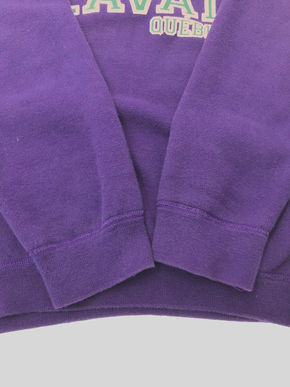 【中古品】【メンズ】 USED ユーズド 70's～80's LAVAL SWEAT SHIRT 70～80年代 カレッジ3段 ラグラン スウェット シャツ トレーナー トップス 146-260508-ty-01-tag サイズ：不明 下記参照 カラー：パープル 万代Net店