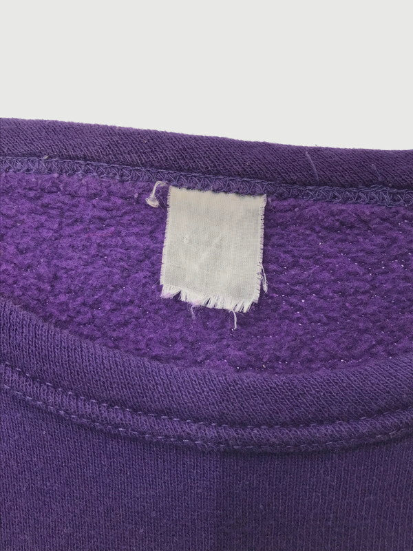 【中古品】【メンズ】 USED ユーズド 70's～80's LAVAL SWEAT SHIRT 70～80年代 カレッジ3段 ラグラン スウェット シャツ トレーナー トップス 146-260508-ty-01-tag サイズ：不明 下記参照 カラー：パープル 万代Net店