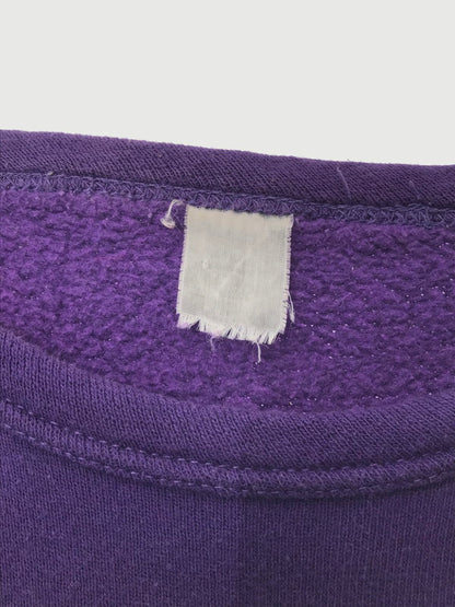 【中古品】【メンズ】 USED ユーズド 70's～80's LAVAL SWEAT SHIRT 70～80年代 カレッジ3段 ラグラン スウェット シャツ トレーナー トップス 146-260508-ty-01-tag サイズ：不明 下記参照 カラー：パープル 万代Net店