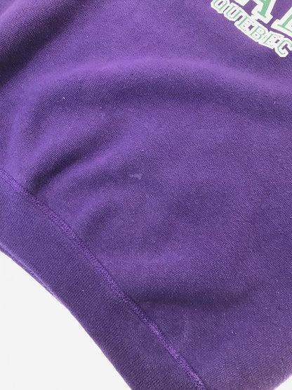 【中古品】【メンズ】 USED ユーズド 70's～80's LAVAL SWEAT SHIRT 70～80年代 カレッジ3段 ラグラン スウェット シャツ トレーナー トップス 146-260508-ty-01-tag サイズ：不明 下記参照 カラー：パープル 万代Net店