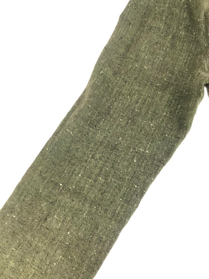 【現状渡し品】【メンズ】 EURO VINTAGE ユーロ ヴィンテージ 40'S-50'S ネップカスリ柄 ボタンフライ スラックスパンツ ボトムス 157-250907-na-18-tag サイズ：表記サイズなし 下記参照 カラー：カーキ系 万代Net店