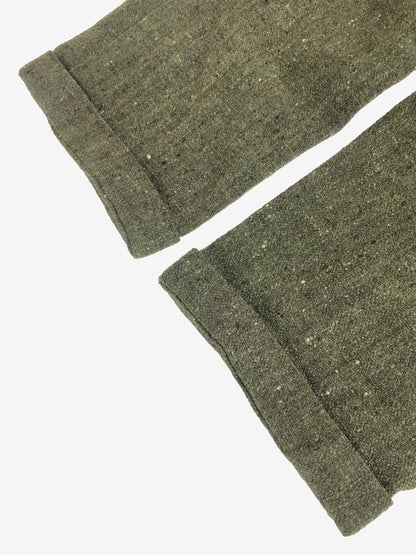 【現状渡し品】【メンズ】 EURO VINTAGE ユーロ ヴィンテージ 40'S-50'S ネップカスリ柄 ボタンフライ スラックスパンツ ボトムス 157-250907-na-18-tag サイズ：表記サイズなし 下記参照 カラー：カーキ系 万代Net店