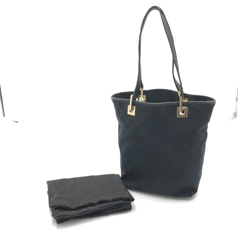 【中古品】【レディース】 GUCCI グッチ GGキャンバストート 0021099 ハンドバッグ カバン 180-250618-rt-07-tag カラー：ブラック 万代Net店