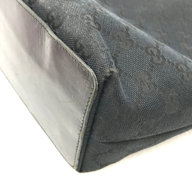 【中古品】【レディース】 GUCCI グッチ GGキャンバストート 0021099 ハンドバッグ カバン 180-250618-rt-07-tag カラー：ブラック 万代Net店