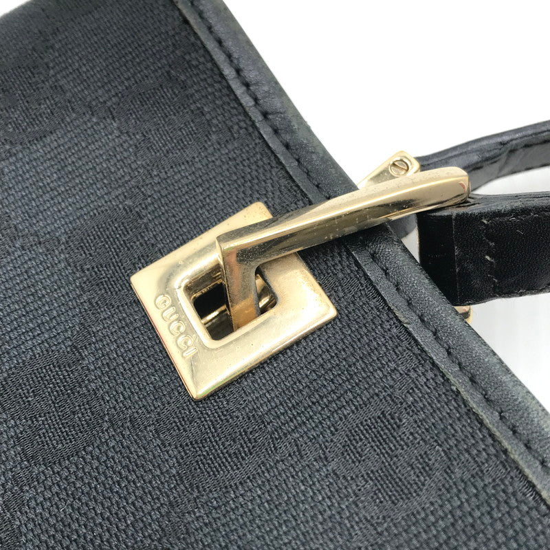【中古品】【レディース】 GUCCI グッチ GGキャンバストート 0021099 ハンドバッグ カバン 180-250618-rt-07-tag カラー：ブラック 万代Net店