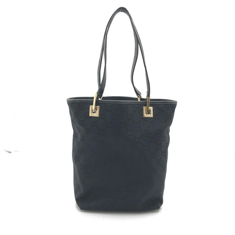 【中古品】【レディース】 GUCCI グッチ GGキャンバストート 0021099 ハンドバッグ カバン 180-250618-rt-07-tag カラー：ブラック 万代Net店