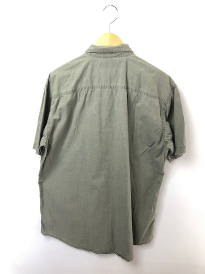 【中古品】【メンズ】 ORVIS オービス 90's COTTON LS SHIRT パッチ付き コットン ロングスリーブ シャツ 長袖シャツ トップス 144-260524-rt-11-tagh サイズ：L カラー：カーキ 万代Net店