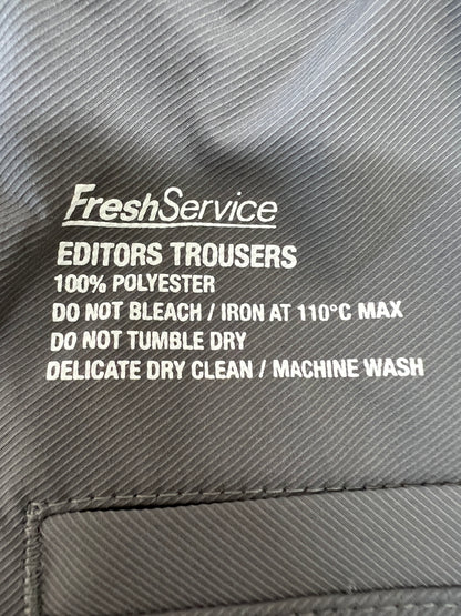 【中古品】【メンズ】 FreshService フレッシュサービス 23AW EDITORS TROUSERS FSW-23-PT-224R エディタートラウザーズ ボトムス パンツ 151-260710-kk-16-hon サイズ：M カラー：グレー 万代Net店