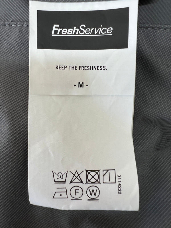 【中古品】【メンズ】 FreshService フレッシュサービス 23AW EDITORS TROUSERS FSW-23-PT-224R エディタートラウザーズ ボトムス パンツ 151-260710-kk-16-hon サイズ：M カラー：グレー 万代Net店