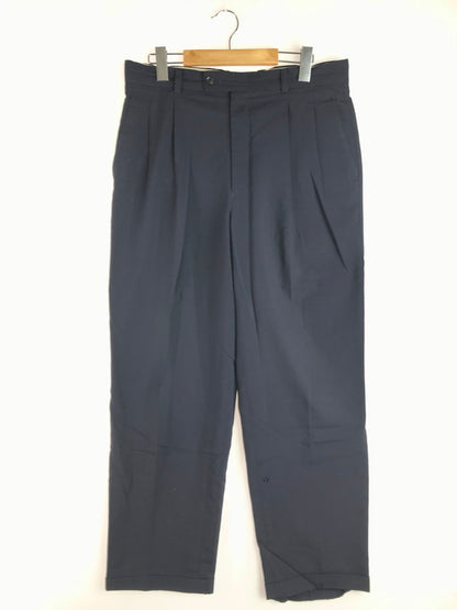 【現状渡し品】【メンズ】 JUNMEN ジュンメン 80S~90S 2 TUCK WIDE SLAKS PANTS 80年～90年代 ツータック ワイド スラックスパンツ ボトムス 151-250526-ki-07-tag サイズ：L1 カラー：ネイビー 万代Net店