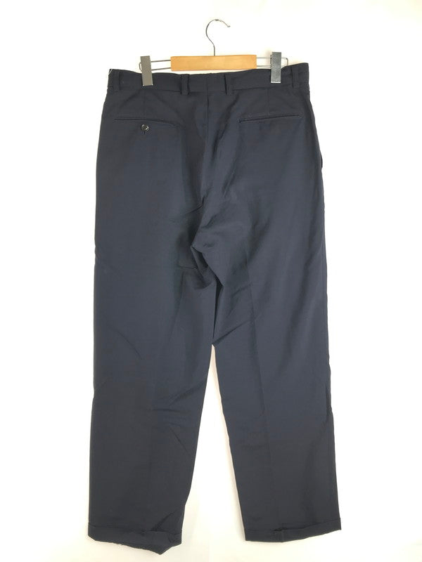 【現状渡し品】【メンズ】 JUNMEN ジュンメン 80S~90S 2 TUCK WIDE SLAKS PANTS 80年～90年代 ツータック ワイド スラックスパンツ ボトムス 151-250526-ki-07-tag サイズ：L1 カラー：ネイビー 万代Net店