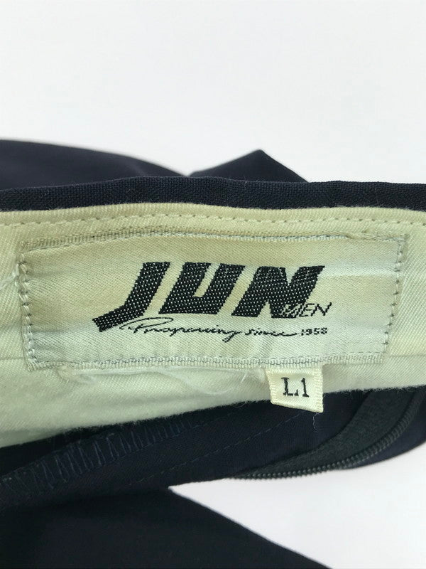 【現状渡し品】【メンズ】 JUNMEN ジュンメン 80S~90S 2 TUCK WIDE SLAKS PANTS 80年～90年代 ツータック ワイド スラックスパンツ ボトムス 151-250526-ki-07-tag サイズ：L1 カラー：ネイビー 万代Net店