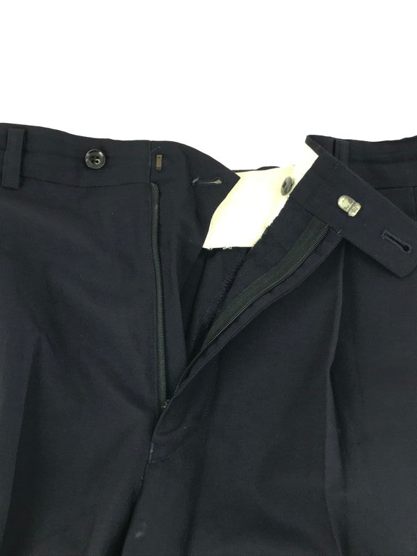 【現状渡し品】【メンズ】 JUNMEN ジュンメン 80S~90S 2 TUCK WIDE SLAKS PANTS 80年～90年代 ツータック ワイド スラックスパンツ ボトムス 151-250526-ki-07-tag サイズ：L1 カラー：ネイビー 万代Net店