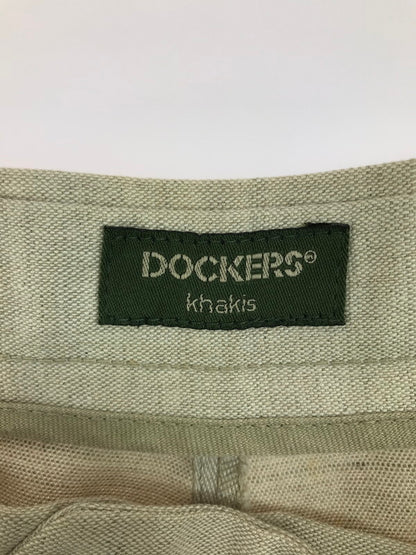 【現状渡し品】【メンズ】 DOCKERS ドッカーズ 90's PLEATED LINEN 2TUCK SLAKS PANTS 90年代 プリーツリネン 2タック スラックス パンツ 157-250618-hi-16-tag カラー：ベージュ 万代Net店