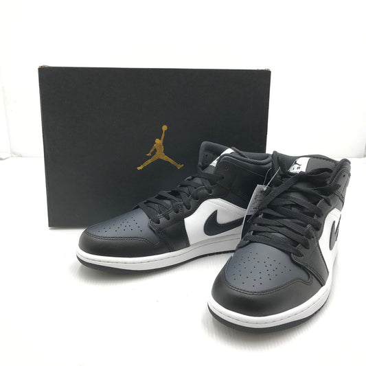 【中古美品】【メンズ】 NIKE ナイキ AIR JORDAN１MID DQ8426-010 エアジョーダン 1 ミッド スニーカー 靴 160-250809-hi-05-tag サイズ：28cm US 10 カラー：BLACK/OFF NOIR 万代Net店
