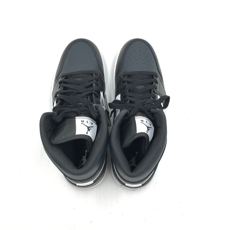 【中古美品】【メンズ】 NIKE ナイキ AIR JORDAN１MID DQ8426-010 エアジョーダン 1 ミッド スニーカー 靴 160-250809-hi-05-tag サイズ：28cm US 10 カラー：BLACK/OFF NOIR 万代Net店