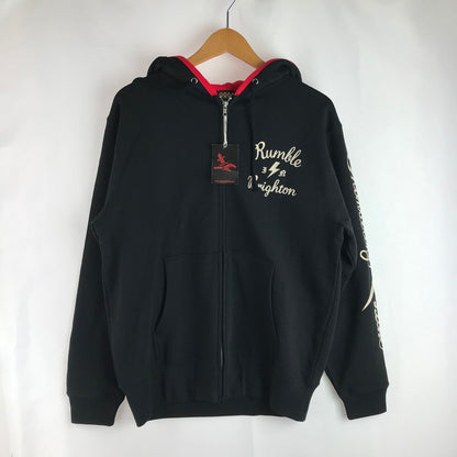 【中古美品】【メンズ】 SAVOY CLOTHING サヴォイ クロージング ZIP SWEAT HOODIE SVY-SW080 ジップ スウェットフーディー パーカー トップス 145-250610-yy-21-tag サイズ：M カラー：ブラック 万代Net店