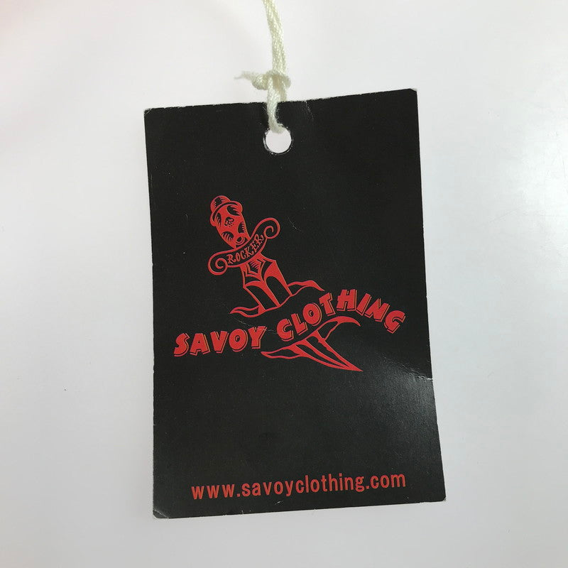 【中古美品】【メンズ】 SAVOY CLOTHING サヴォイ クロージング ZIP SWEAT HOODIE SVY-SW080 ジップ スウェットフーディー パーカー トップス 145-250610-yy-21-tag サイズ：M カラー：ブラック 万代Net店