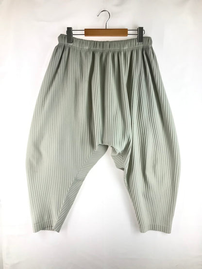 【現状渡し品】【メンズ】 HOMME PLISSE ISSEY MIYAKE オム プリッセ イッセイミヤケ PLEATED SAROUEL PANTS HP83JF112 プリーツ サルエルパンツ ボトムス 151-250618-hi-11-tag カラー：ホワイト系 万代Net店