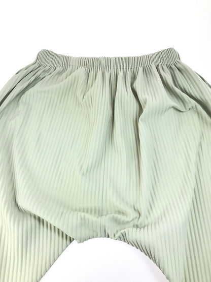 【現状渡し品】【メンズ】 HOMME PLISSE ISSEY MIYAKE オム プリッセ イッセイミヤケ PLEATED SAROUEL PANTS HP83JF112 プリーツ サルエルパンツ ボトムス 151-250618-hi-11-tag カラー：ホワイト系 万代Net店