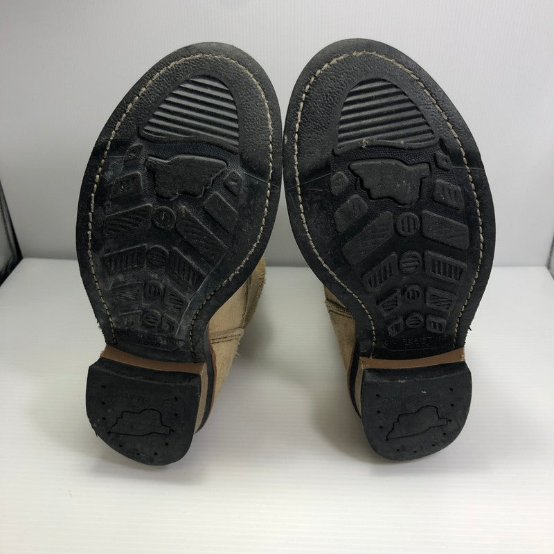 【中古品】【メンズ】 RED WING レッドウィング ENGINEER BOOTS 8268 エンジニアブーツ シューズ 靴 164-250704-yy-09-tag サイズ：25cm/US7D カラー：ベージュ 万代Net店