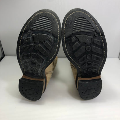 【中古品】【メンズ】 RED WING レッドウィング ENGINEER BOOTS 8268 エンジニアブーツ シューズ 靴 164-250704-yy-09-tag サイズ：25cm/US7D カラー：ベージュ 万代Net店
