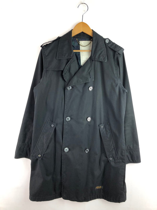 【現状渡し品】【メンズ】 TRENCH COAT 121AQNH-JKM01 トレンチコート アウター 142-260107-rt-10-tag カラー：ブラック 万代Net店