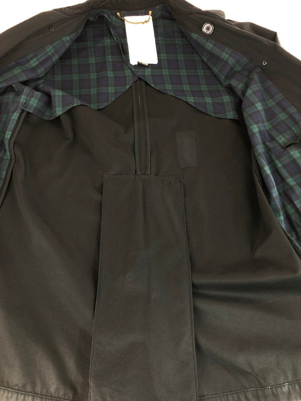 【現状渡し品】【メンズ】 TRENCH COAT 121AQNH-JKM01 トレンチコート アウター 142-260107-rt-10-tag カラー：ブラック 万代Net店
