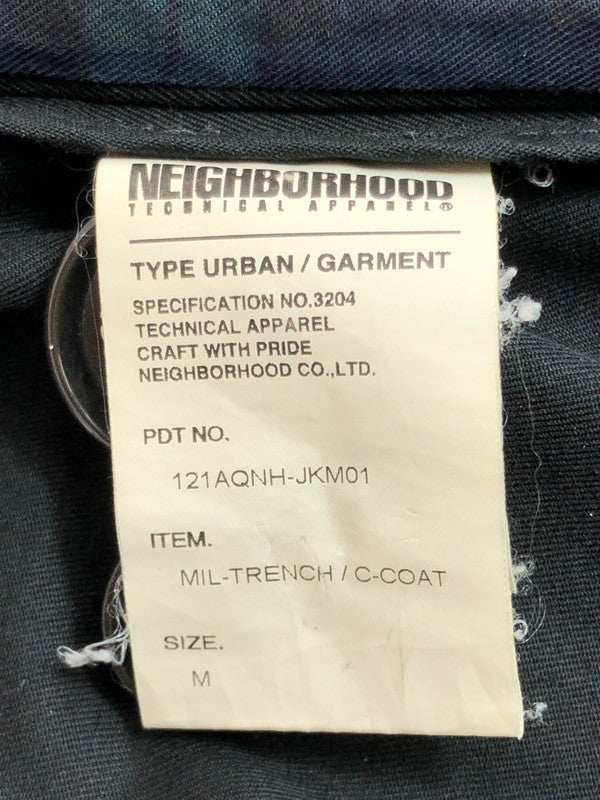 【現状渡し品】【メンズ】 TRENCH COAT 121AQNH-JKM01 トレンチコート アウター 142-260107-rt-10-tag カラー：ブラック 万代Net店