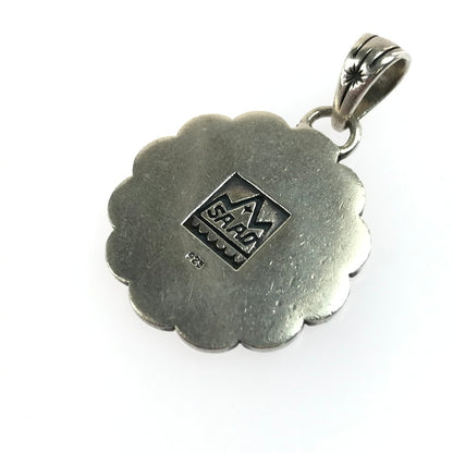 【中古品】【メンズ】 SAAD サード アロー サンフェイストップ 925 ホピ族 インディアンジュエリー ペンダントトップ アクセサリー 191-250527-yy-07-tag カラー：シルバー 万代Net店