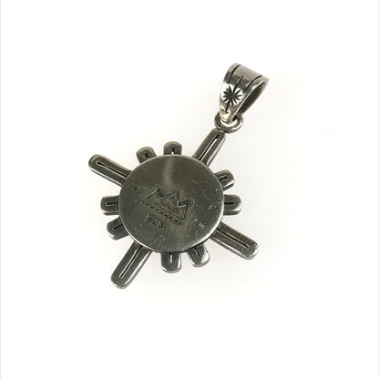 【中古品】【メンズ】 SAAD サード サンフェイストップ 925 ホピ族 インディアンジュエリー ペンダントトップ アクセサリー 191-250527-yy-01-tag カラー：シルバー 万代Net店