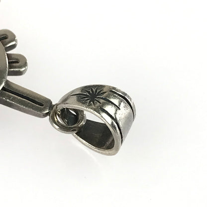 【中古品】【メンズ】 SAAD サード サンフェイストップ 925 ホピ族 インディアンジュエリー ペンダントトップ アクセサリー 191-250527-yy-01-tag カラー：シルバー 万代Net店