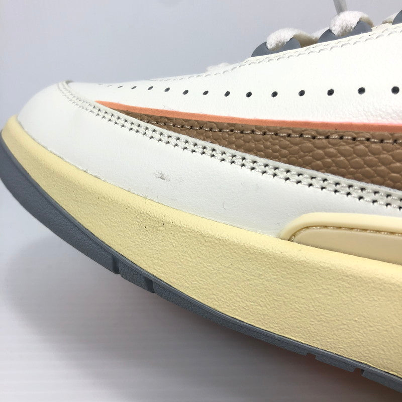 【中古品】【メンズ】 NIKE ナイキ WMNS AIR JORDAN 2 RETRO DX4400-118 ウィメンズ エア ジョーダン 2 レトロ スニーカー 靴 160-250530-yy-03-tag サイズ：27cm/US10 カラー：SAIL/DESERT-SUNSET HAZE-MUSLIN 万代Net店