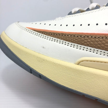 【中古品】【メンズ】 NIKE ナイキ WMNS AIR JORDAN 2 RETRO DX4400-118 ウィメンズ エア ジョーダン 2 レトロ スニーカー 靴 160-250530-yy-03-tag サイズ：27cm/US10 カラー：SAIL/DESERT-SUNSET HAZE-MUSLIN 万代Net店