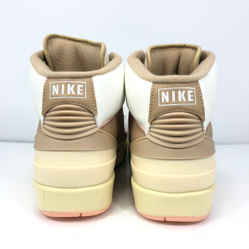 【中古品】【メンズ】 NIKE ナイキ WMNS AIR JORDAN 2 RETRO DX4400-118 ウィメンズ エア ジョーダン 2 レトロ スニーカー 靴 160-250530-yy-03-tag サイズ：27cm/US10 カラー：SAIL/DESERT-SUNSET HAZE-MUSLIN 万代Net店