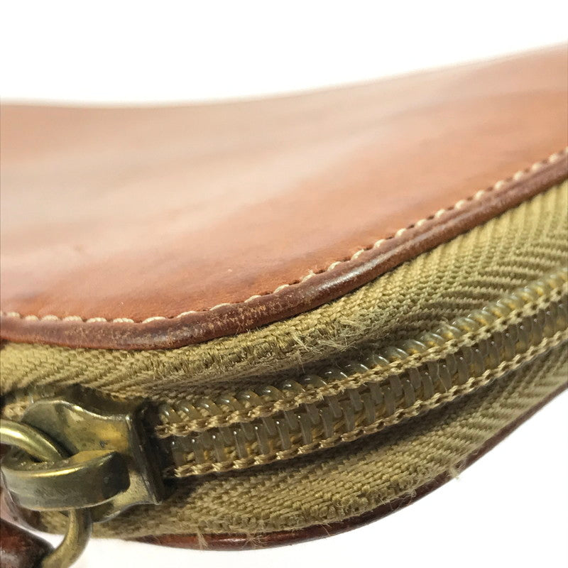 【中古品】【メンズ】 IL BISONTE イルビゾンテ ラウンドファスナー ロングウォレット 長財布 200-250601-na-10-tag カラー：ブラウン 万代Net店