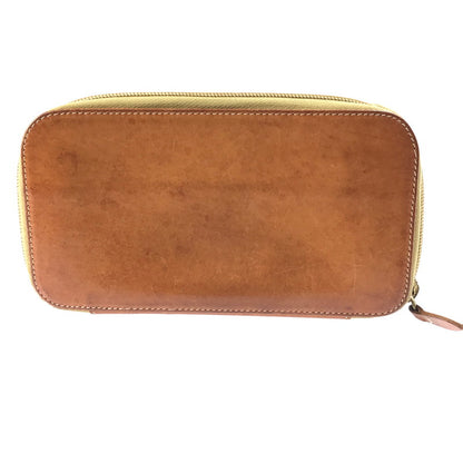 【中古品】【メンズ】 IL BISONTE イルビゾンテ ラウンドファスナー ロングウォレット 長財布 200-250601-na-10-tag カラー：ブラウン 万代Net店