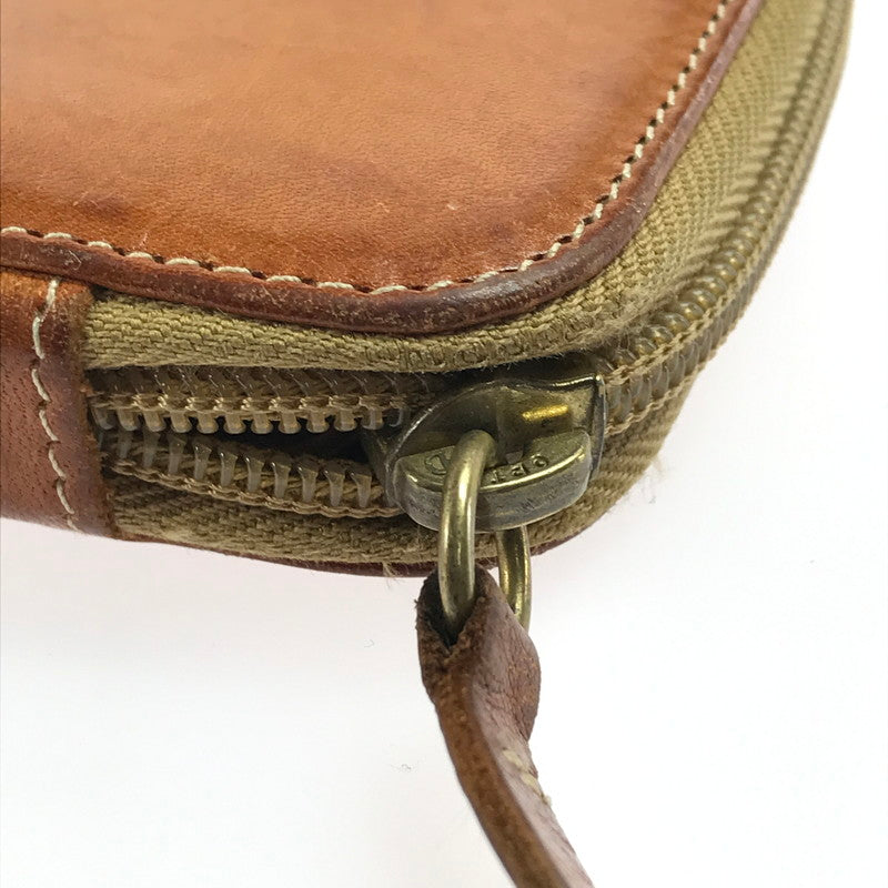 【中古品】【メンズ】 IL BISONTE イルビゾンテ ラウンドファスナー ロングウォレット 長財布 200-250601-na-10-tag カラー：ブラウン 万代Net店