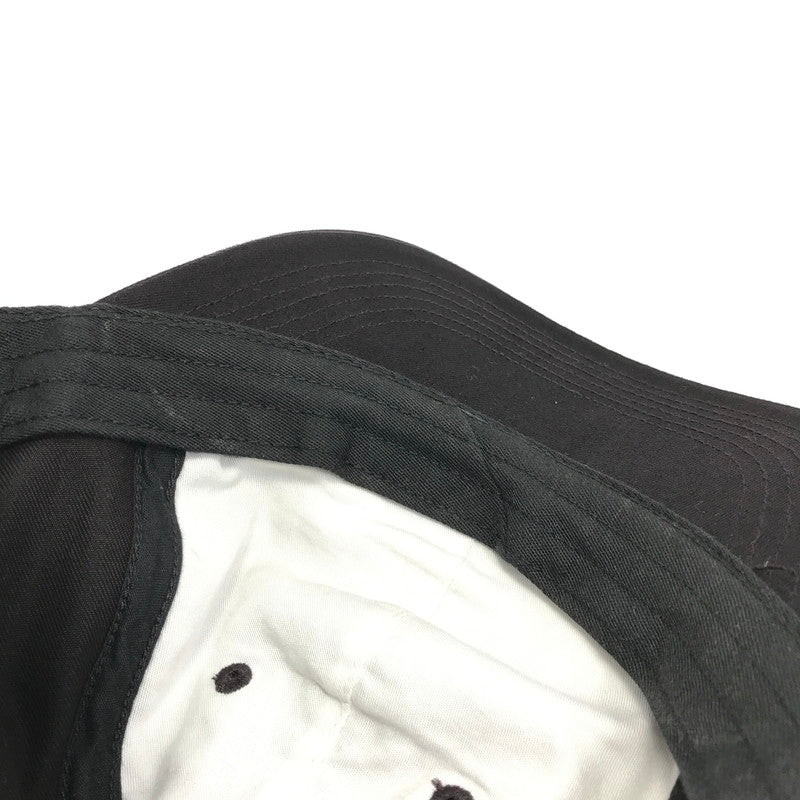 【中古品】【メンズ】 Supreme シュプリーム OVAL 6-PANEL オーバル 6パネル キャップ 帽子 185-250810-na-08-tag サイズ：F カラー：ブラック(ブラウン寄り) 万代Net店