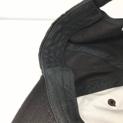 【中古品】【メンズ】 Supreme シュプリーム OVAL 6-PANEL オーバル 6パネル キャップ 帽子 185-250810-na-08-tag サイズ：F カラー：ブラック(ブラウン寄り) 万代Net店
