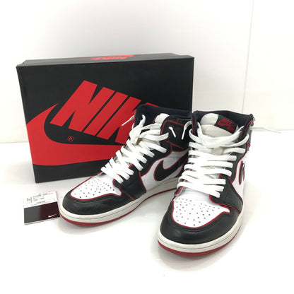 【中古品】【メンズ】 NIKE ナイキ AIR JORDAN 1 RETRO HIGH OG 555088-062 エアジョーダン 1 レトロ ハイ オリジナル スニーカー 靴 160-250527-yy-24-tag サイズ：27cm/US9 カラー：BLACK/GYM RED-WHITE 万代Net店